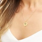 Personalizovaný přívěsek porodní květina z chirurgické oceli