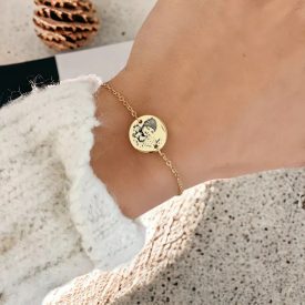   Personalizované náramek s gravírovaní fotografie chirurgické oceli