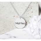 Personalizovaný náhrdelník s vlastni název chirurgické oceli