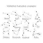 Personalizovaný náhrdelník horoskop gravírováním s vlastni text chirurgické oceli