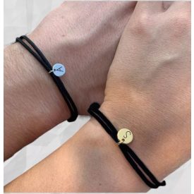 Personalizovaný náramek pro páry chirurgické oceli 